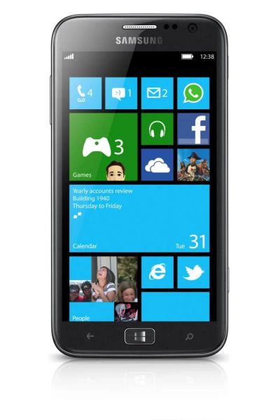 Лот: 4219190. Фото: 1. Смартфон Samsung Ativ S i8750. Смартфоны