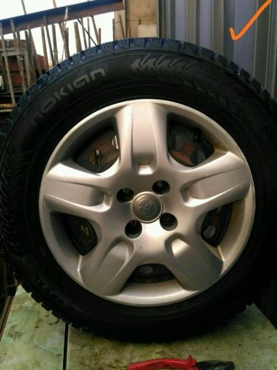Лот: 12434241. Фото: 1. Nokian Hakkapeliitta8 r15/195... Шины