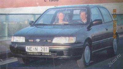 Лот: 1844101. Фото: 1. машина NISSAN SUNNY 1990 года... Автомобили