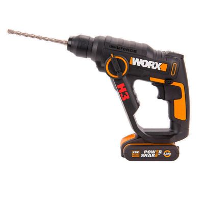 Лот: 24296591. Фото: 1. Перфоратор WORX WX390.1 20V 900Вт... Электроинструмент
