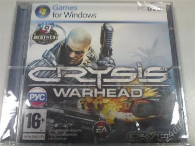 Лот: 356727. Фото: 1. Crysis Warhead (рус.в.). Игры для ПК