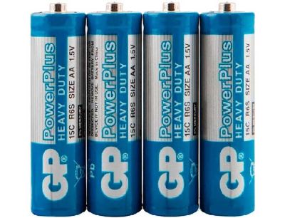 Лот: 14794684. Фото: 1. Батарейка AA(R6) GP Power Plus... Батарейки, аккумуляторы, элементы питания