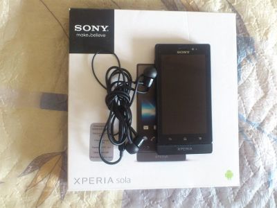 Лот: 3013662. Фото: 1. Sony Xperia Sola (MT27i) [Android... Смартфоны