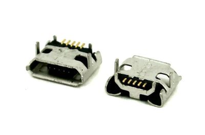 Лот: 9715833. Фото: 1. Разъем универсальный micro USB... Шлейфы, разъёмы