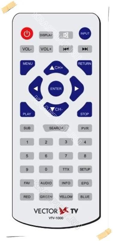 Лот: 15908719. Фото: 1. Пульт VECTOR VTV-100PT. Пульты ДУ