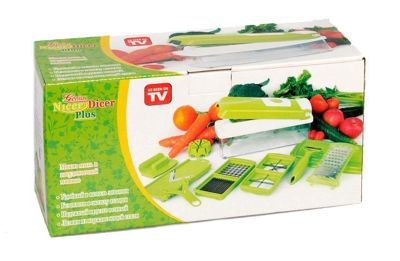 Лот: 9196653. Фото: 1. Овощерезка Nicer Dicer Plus Original. Кухонные аксессуары