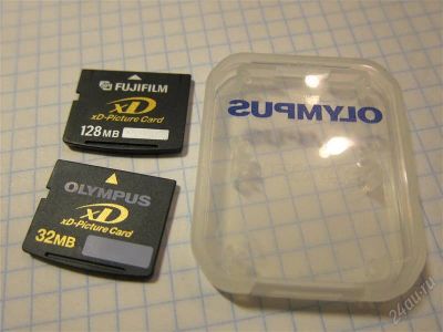 Лот: 886410. Фото: 1. 2 карты памяти xD для olimpus... Другое (аксессуары, расходные материалы)