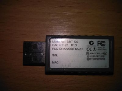 Лот: 10339378. Фото: 1. Bluetooth адаптер. WiFi, Bluetooth адаптеры