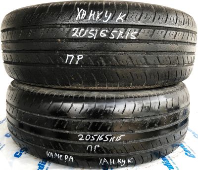 Лот: 14362418. Фото: 1. Шина 205/65 R15 205/65/15 Hankook... Шины