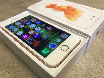 Лот: 11977394. Фото: 1. iPhone 6s 16Gb Rose Gold (восстановленный... Смартфоны