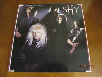 Лот: 6699889. Фото: 1. LP SHY Excess All Areas 1987 Made... Аудиозаписи