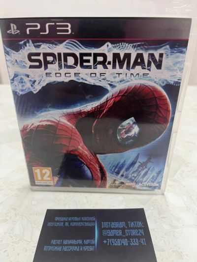 Лот: 18556964. Фото: 1. Spider-Man: Edge of Time. Лицензионный... Игры для консолей