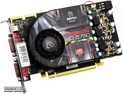 Лот: 11398863. Фото: 1. Видеокарта игровая XFX ATI amd... Видеокарты