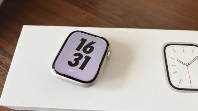 Лот: 25671623. Фото: 1. Apple Watch Series 7 Starlight... Смарт-часы, фитнес-браслеты, аксессуары