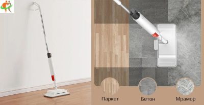 Лот: 16688272. Фото: 1. Беспроводная швабра Xiaomi Deerma... Инвентарь для уборки