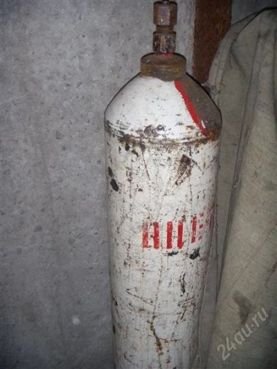 Лот: 1837153. Фото: 1. баллон газовый под ацетилен, емкостью... Баллоны, газ в баллонах