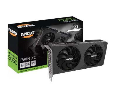 Лот: 25857910. Фото: 1. Видеокарта GeForce RTX 5060 TWIN... Видеокарты