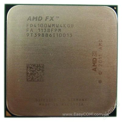 Лот: 1758916. Фото: 1. Процессор AMD FX-4100 AM3+, 4... Процессоры