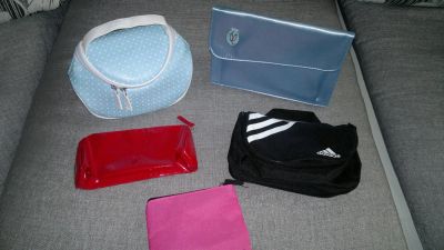 Лот: 3150902. Фото: 1. Косметички - 5 шт. одним лотом. Другое (одежда, обувь, галантерея)