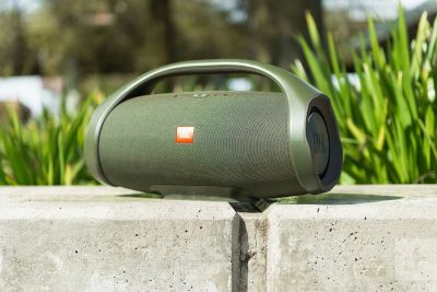 Лот: 13952918. Фото: 1. JBL Boombox (зеленая). Портативные, беспроводные колонки