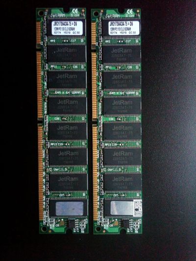 Лот: 7451668. Фото: 1. Память 128MB SDRAM PC133 (133MHz... Оперативная память