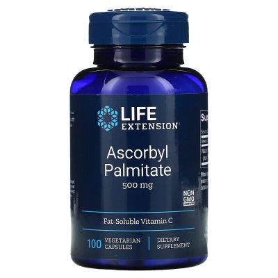 Лот: 23498216. Фото: 1. Life Extension, аскорбил пальмитат... Народная медицина, БАДы