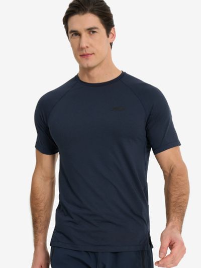 Лот: 24848574. Фото: 1. Футболка мужская FILA, Синий. Другое (спортивная одежда)