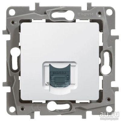 Лот: 13199023. Фото: 1. ETIKA Розетка RJ45 кат. 5 UTP... Электроустановочные изделия