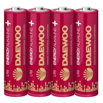 Лот: 24783144. Фото: 1. Батарейки Daewoo Energy Alkaline... Батарейки, аккумуляторы, элементы питания