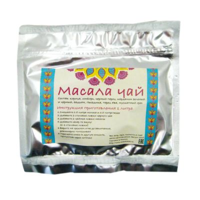 Лот: 22073727. Фото: 1. Масала чай (Masala tea) 9 специй... Чай, кофе, какао