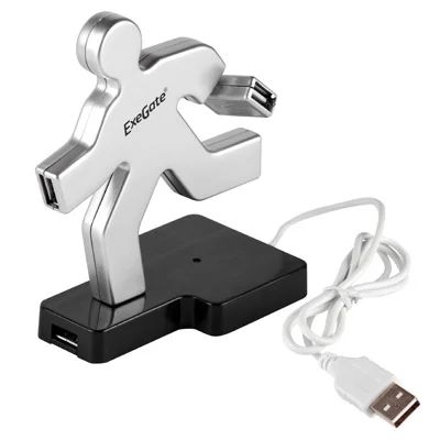 Лот: 11432125. Фото: 1. USB HUB 2.0 Exegate UH-172. USB хабы