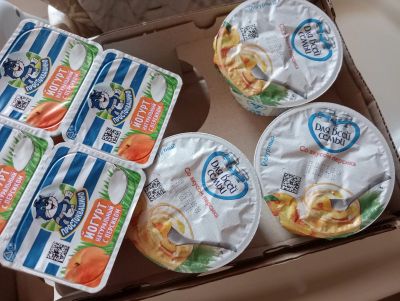 Лот: 21007266. Фото: 1. Йогурты. Молоко и молочные продукты