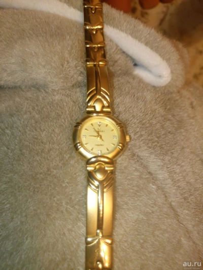 Лот: 9123253. Фото: 1. Продам часы золото 24 К. Оригинальные наручные часы