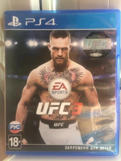 Лот: 11636832. Фото: 1. ufc 3 ps4 юфс3 пс4. Игры для консолей