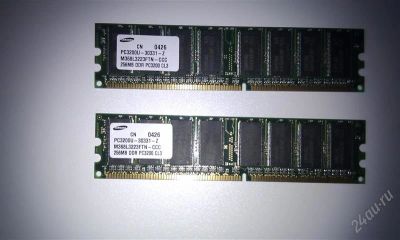 Лот: 876189. Фото: 1. Память 512 MB DDR PC3200 Samsung... Оперативная память