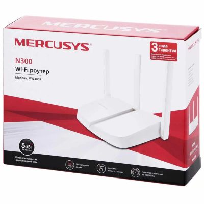 Лот: 20065867. Фото: 1. Wi-Fi роутер Mercusys MW305R v2... Маршрутизаторы (роутеры)