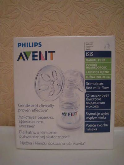 Лот: 3167840. Фото: 1. Ручной молокоотсос Philips AVENT... Всё для кормления