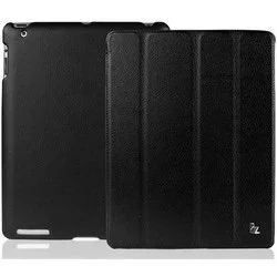 Лот: 5509165. Фото: 1. Чехол кожаный на IPad 2 черный. Чехлы, обложки