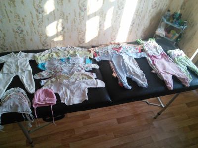 Лот: 8306864. Фото: 1. Комплект детской одежды от 0. Ползунки, распашонки, слипы