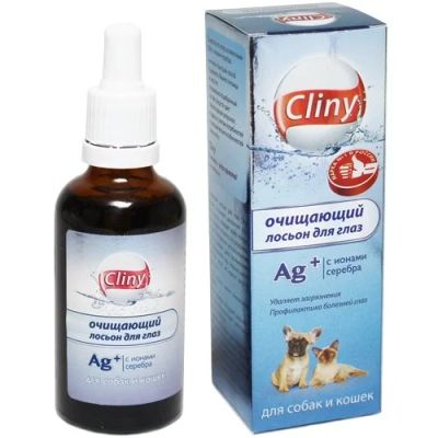 Лот: 12846791. Фото: 1. Лосьон для глаз "Cliny" Клини... Косметика для животных