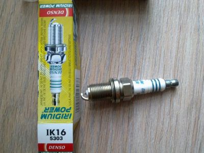 Лот: 10865120. Фото: 1. Свеча зажигания denso IK16. Электрооборудование