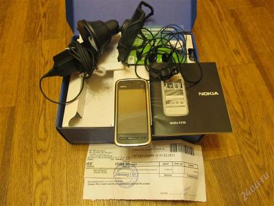 Лот: 1271567. Фото: 1. Nokia 5230 Black Chrome Navi. Кнопочные мобильные телефоны