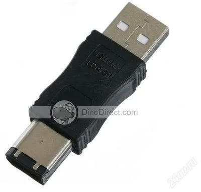 Лот: 1163995. Фото: 1. Переходник Firewire <-> USB. Шлейфы, кабели, переходники