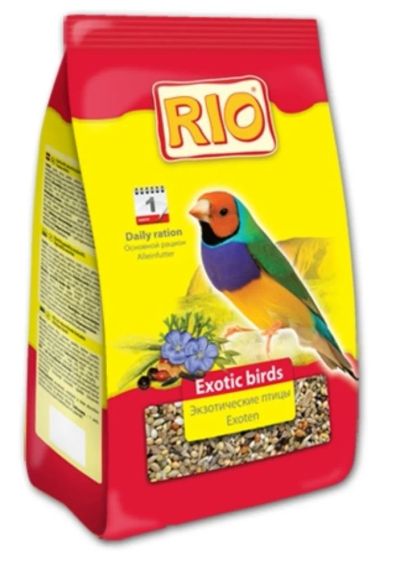 Лот: 6458893. Фото: 1. Корм RIO Exotic Birds для экзотических... Корма