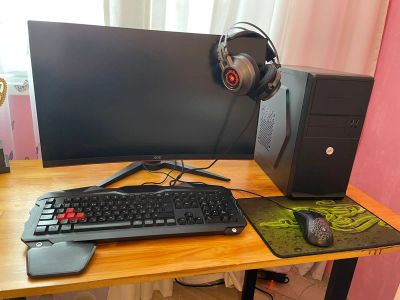 Лот: 18336266. Фото: 1. Компьютер в сборе Intel Core i3-10100F. Компьютеры в сборе