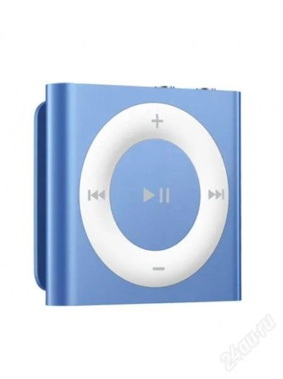 Лот: 1709570. Фото: 1. iPod shuffle blue. Плееры