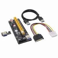 Лот: 10137061. Фото: 1. райзер (Riser) PCI-E 1X TO 16X. Другое (оборудование)