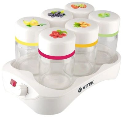 Лот: 11697618. Фото: 1. Йогуртница VITEK VT 2600 W. Кухонная
