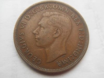 Лот: 10876788. Фото: 1. Великобритания 1 пенни 1940. Великобритания и острова