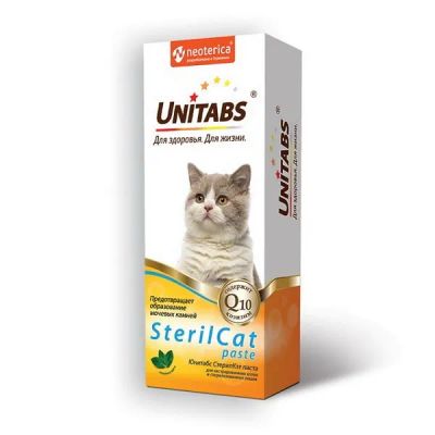 Лот: 19411953. Фото: 1. Unitabs (Юнитабс) SterilCat c... Косметика для животных